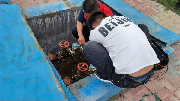 米兰电竞（中国）官方网站污水流量计使用现场